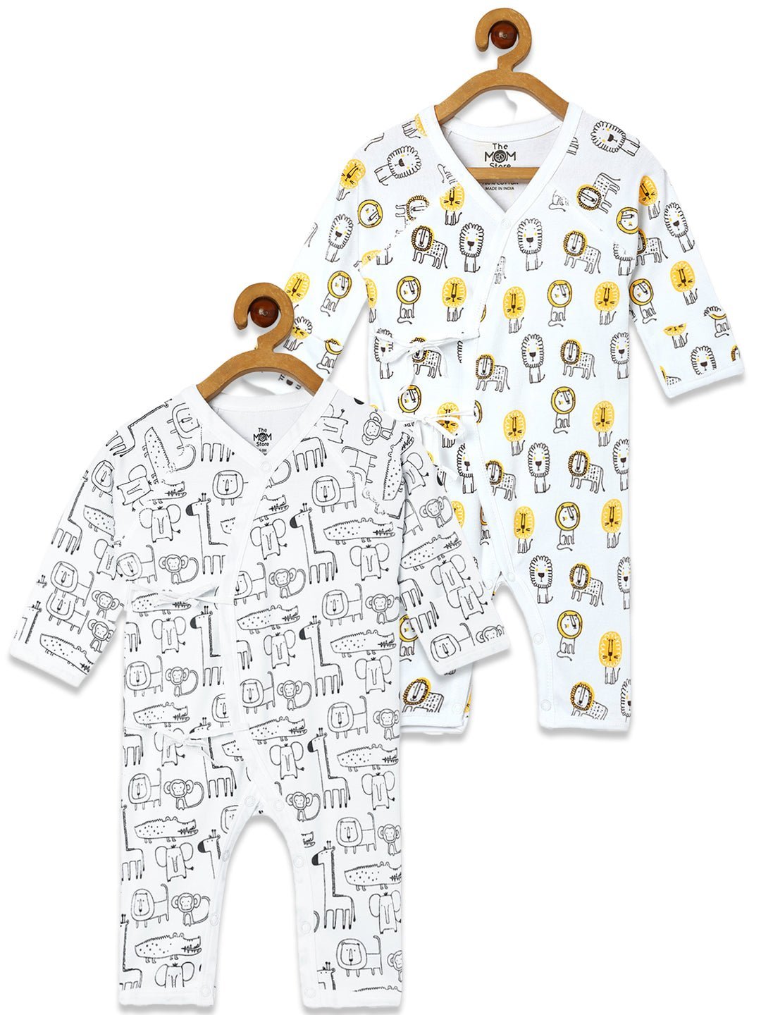  Wild Wonders Infant Jabla Style Romper Combo 2-Pack