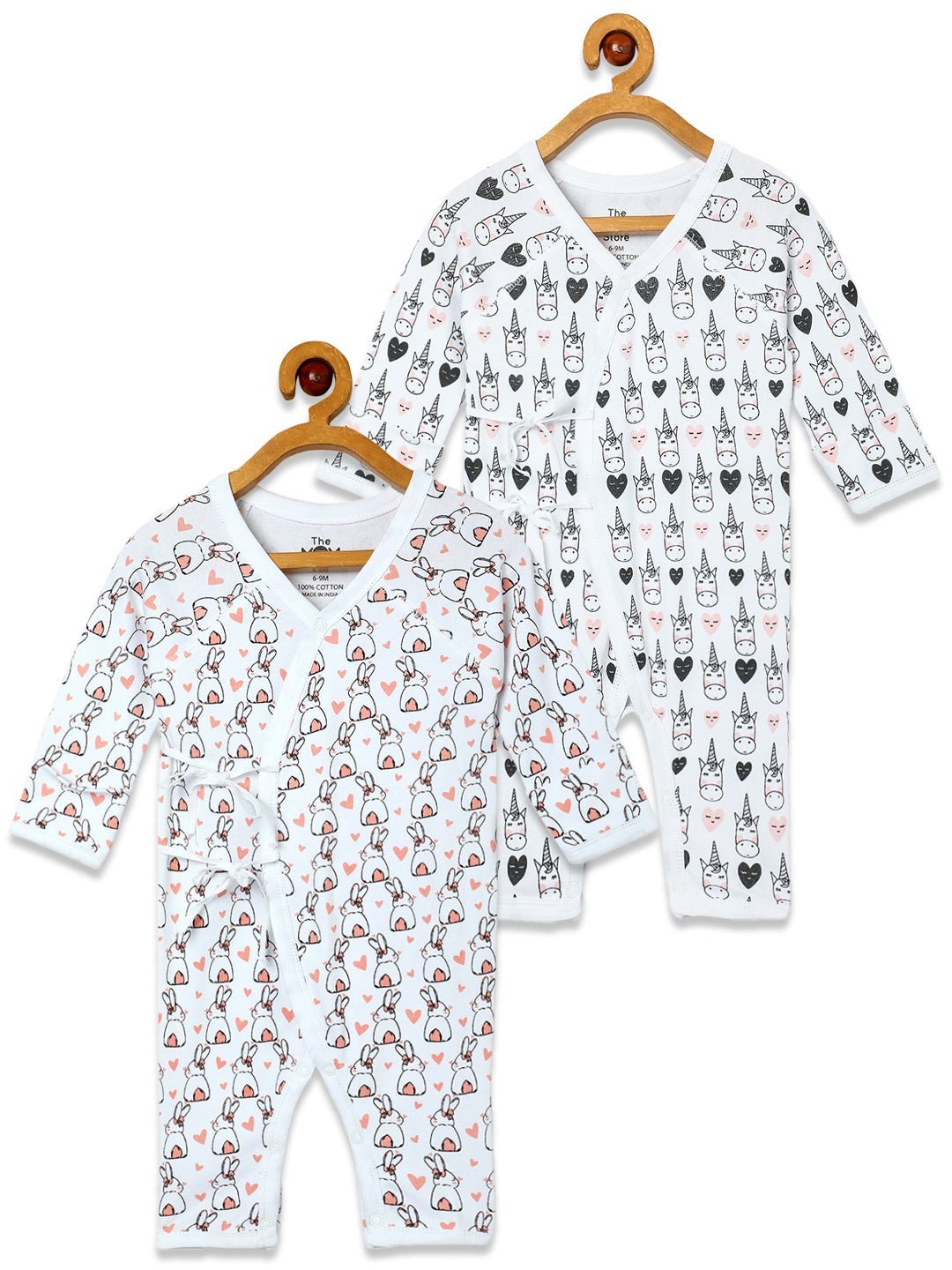  Wild Wonders Infant Jabla Style Romper Combo 2-Pack