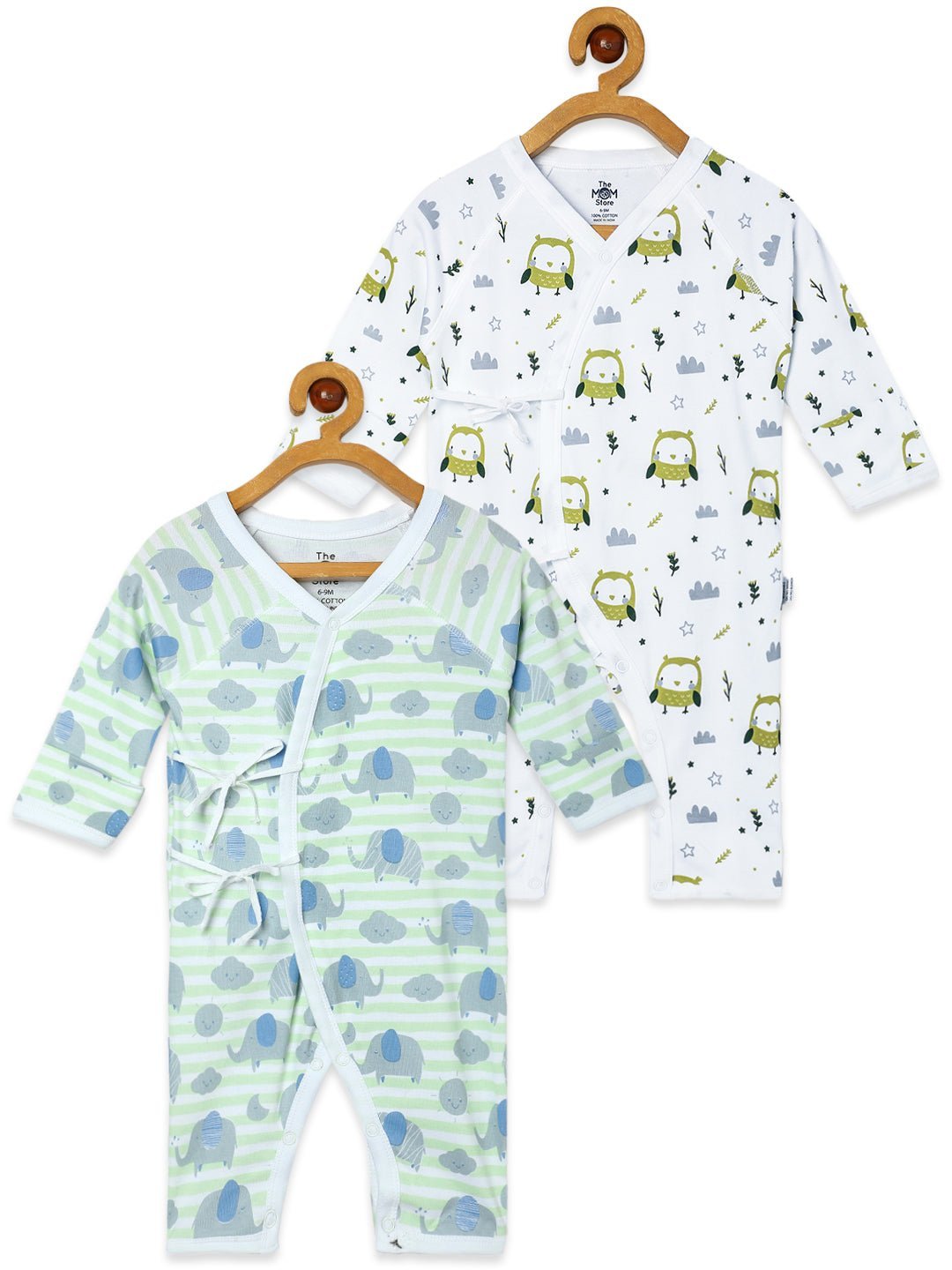  Wild Wonders Infant Jabla Style Romper Combo 2-Pack