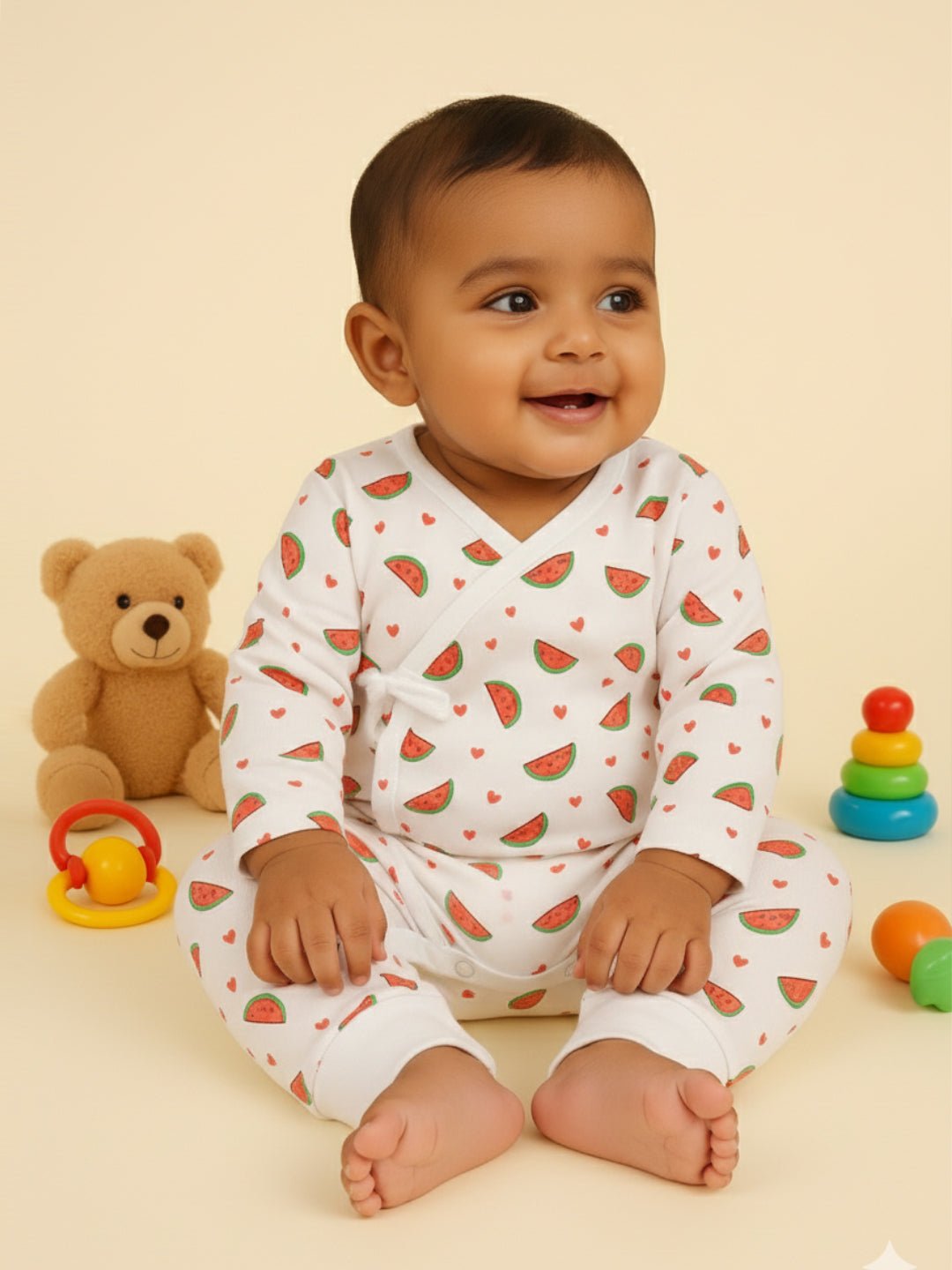  Print Party Infant Jabla Style Romper