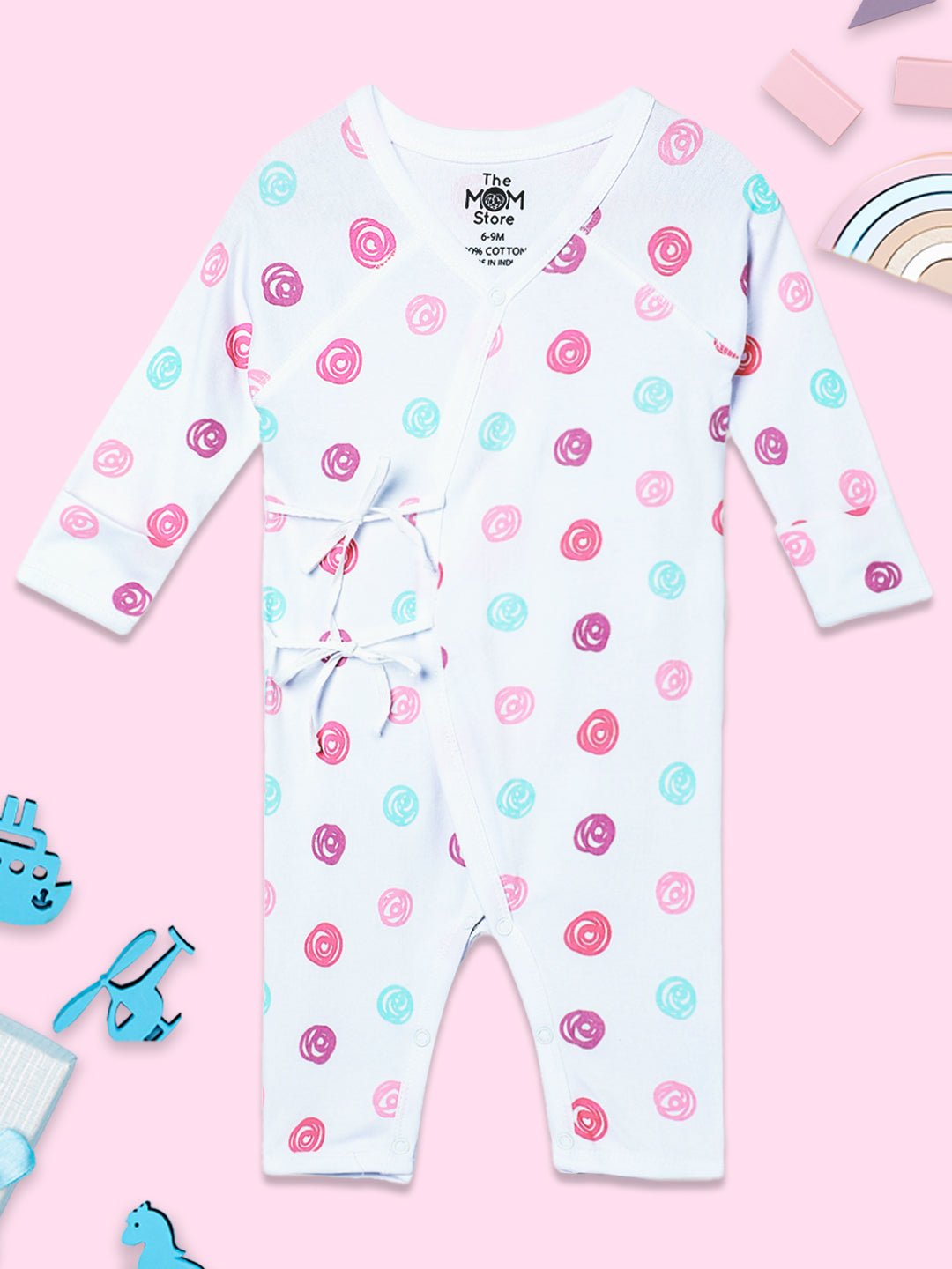  Print Party Infant Jabla Style Romper