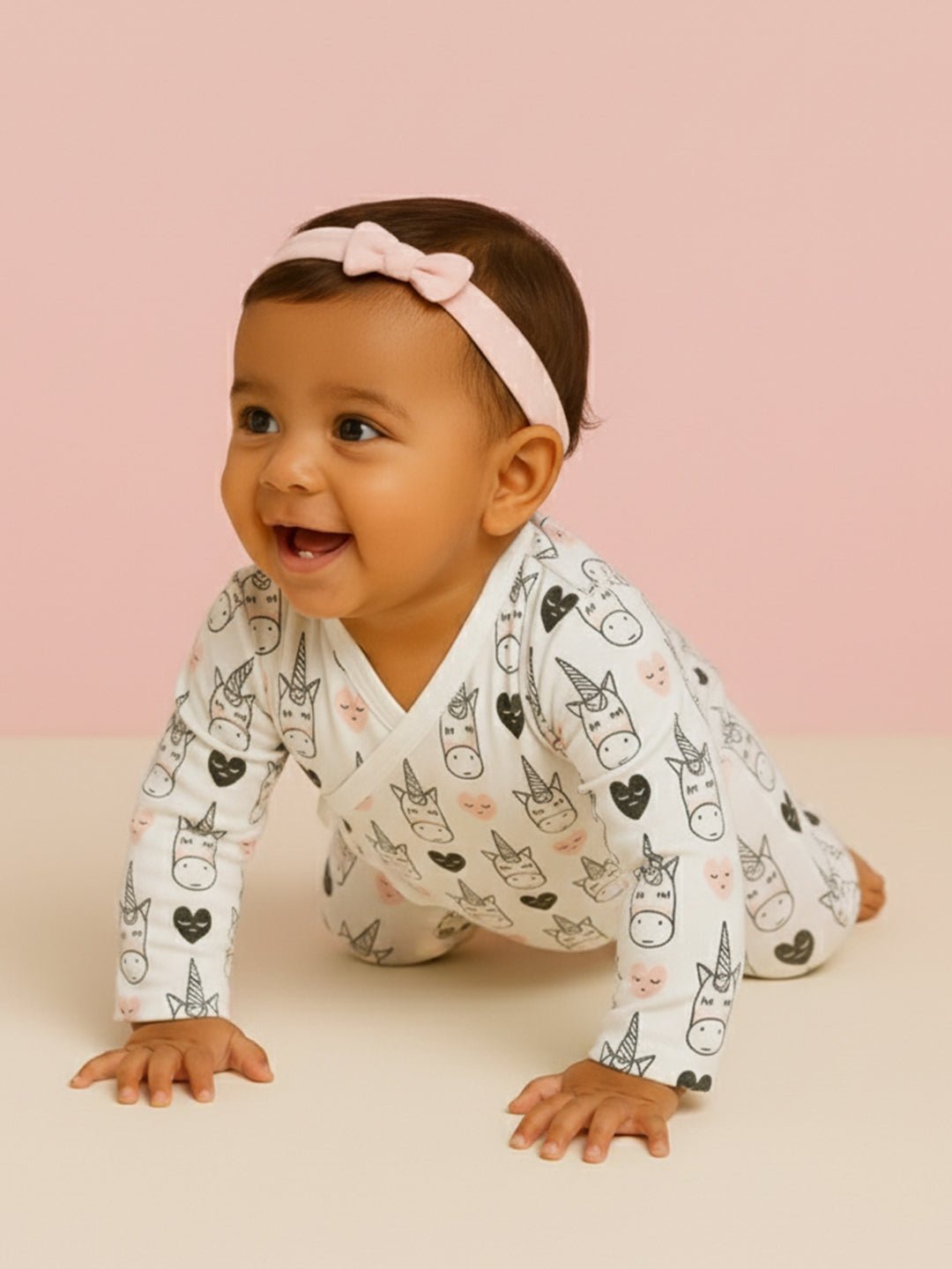  Wild & Cozy Edit Infant Jabla Style Romper