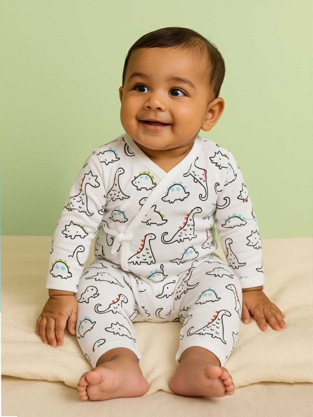  Wild & Cozy Edit Infant Jabla Style Romper
