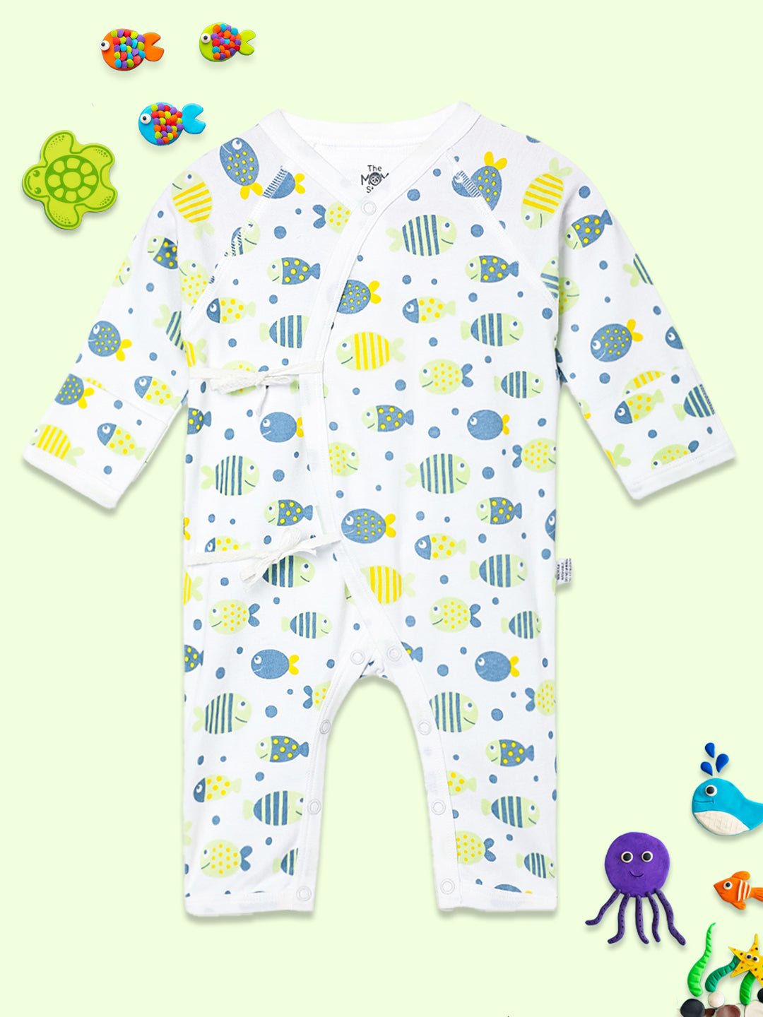  Under the Sea Infant Jabla Style Romper
