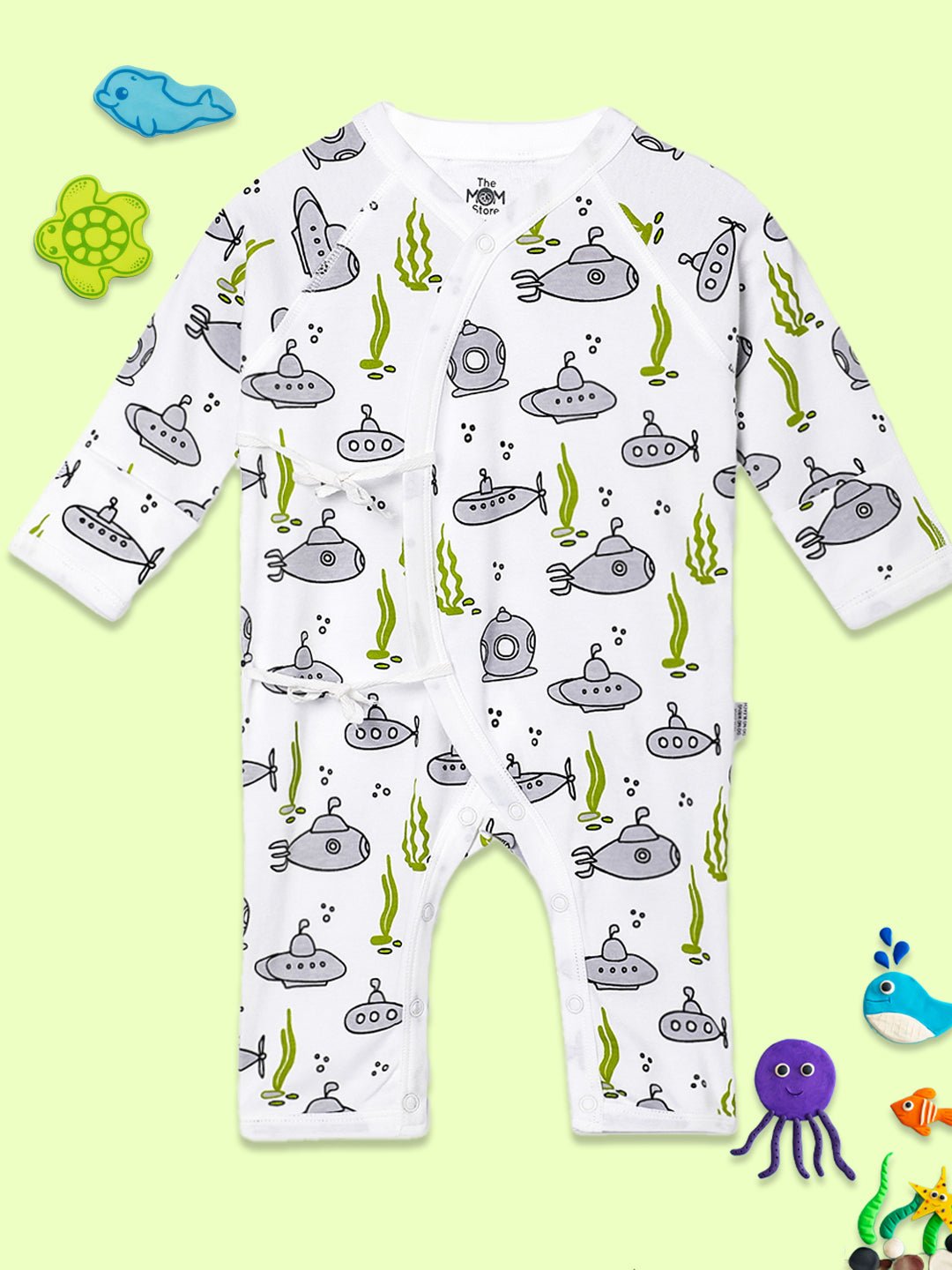  Under the Sea Infant Jabla Style Romper