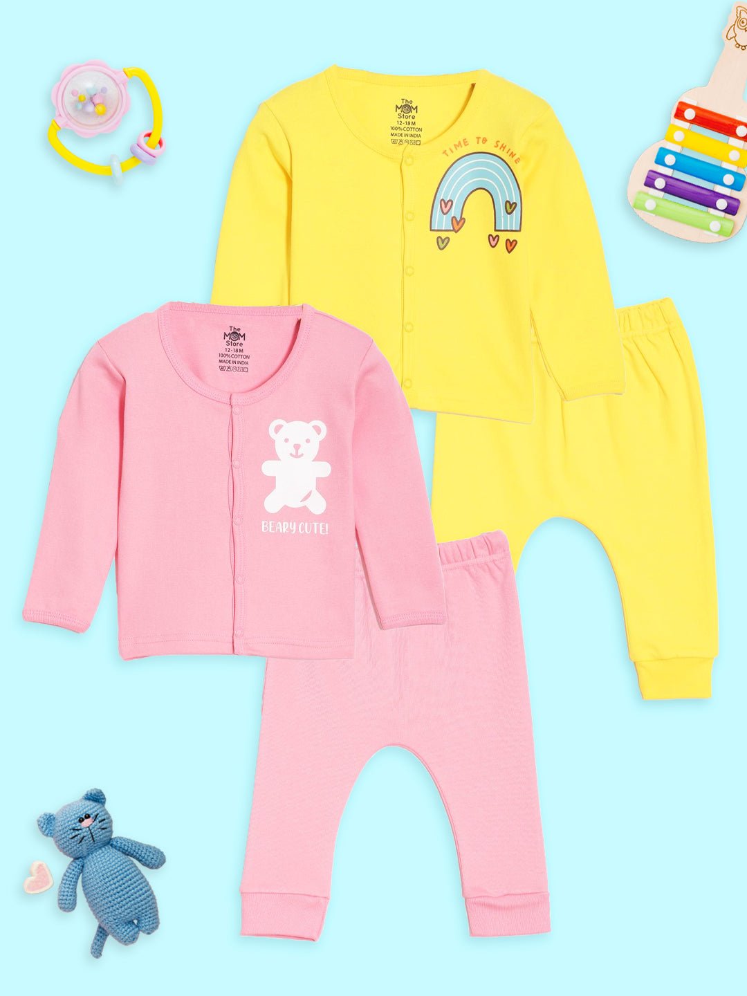  Beary Cute & Time To Shine Infant Set Combo 2-Pack