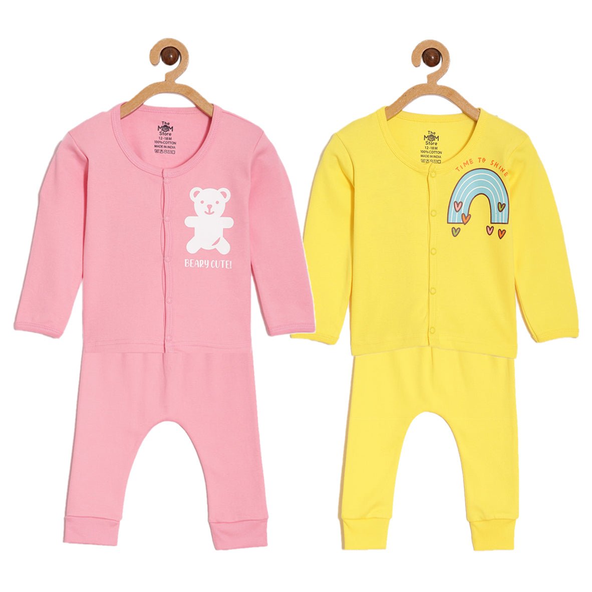  Beary Cute & Time To Shine Infant Set Combo 2-Pack