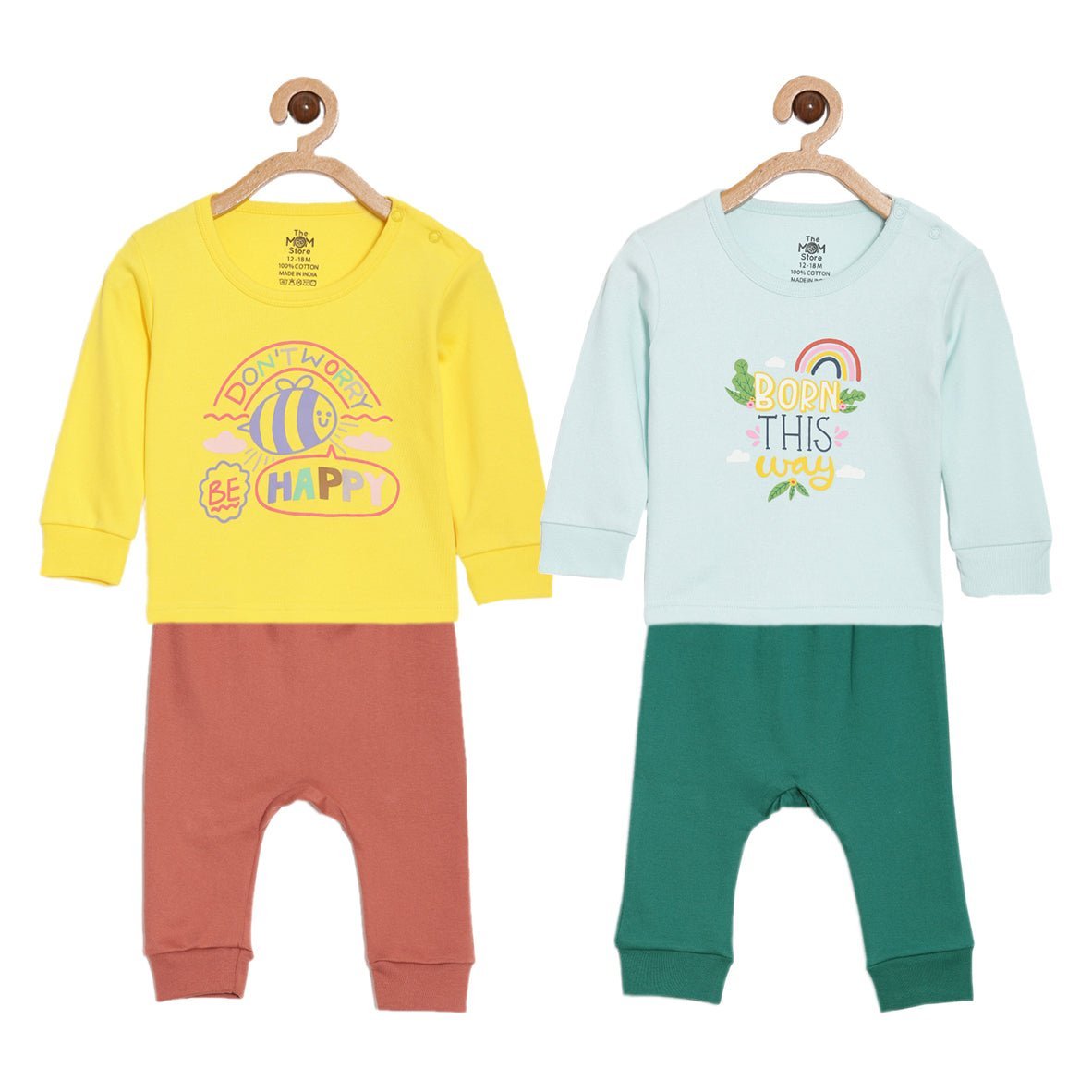  Born This Way Bee Happy Infant Set Combo 2-Pack