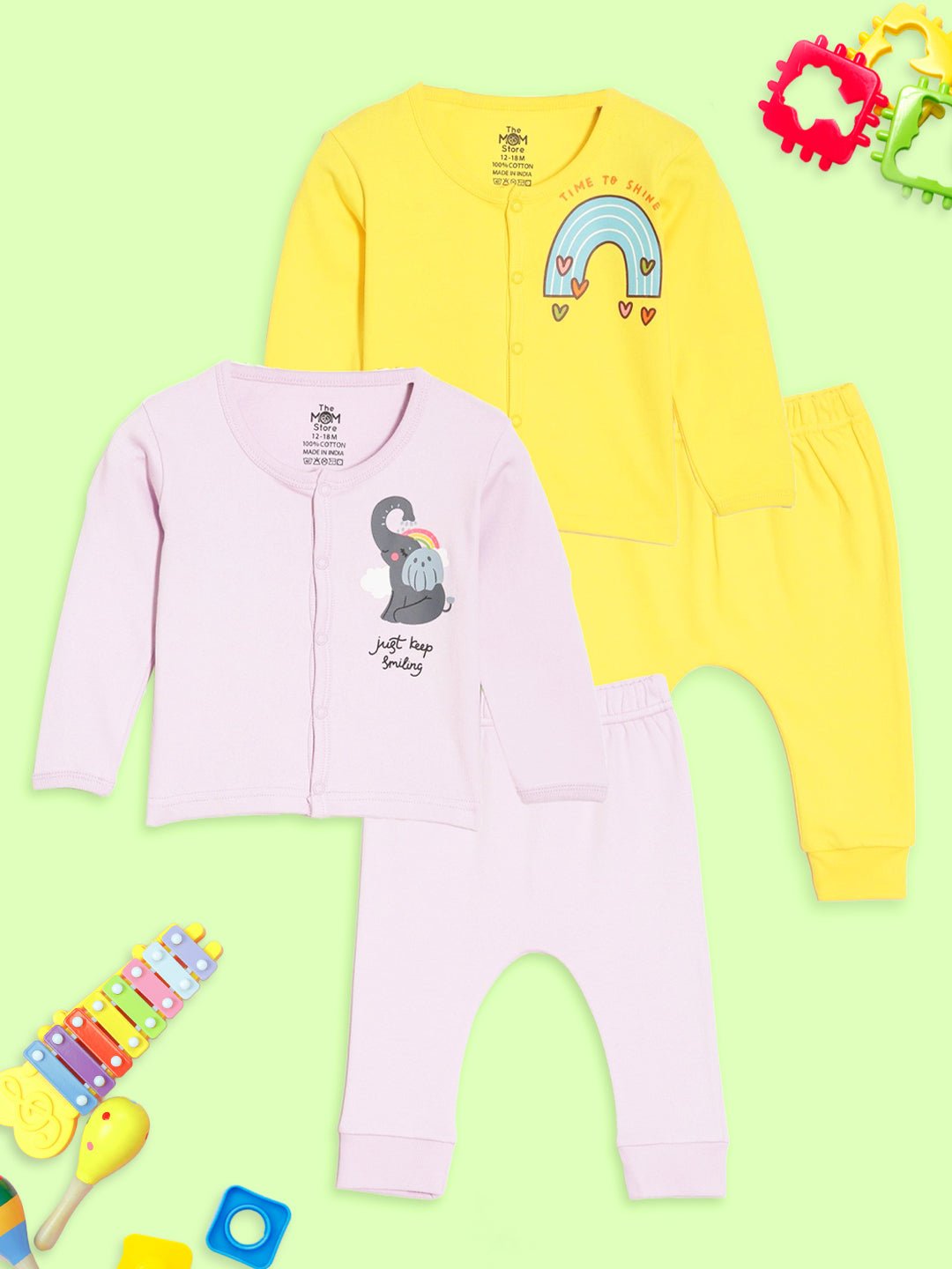  Time To Shine-Keep Smiling Infant Set