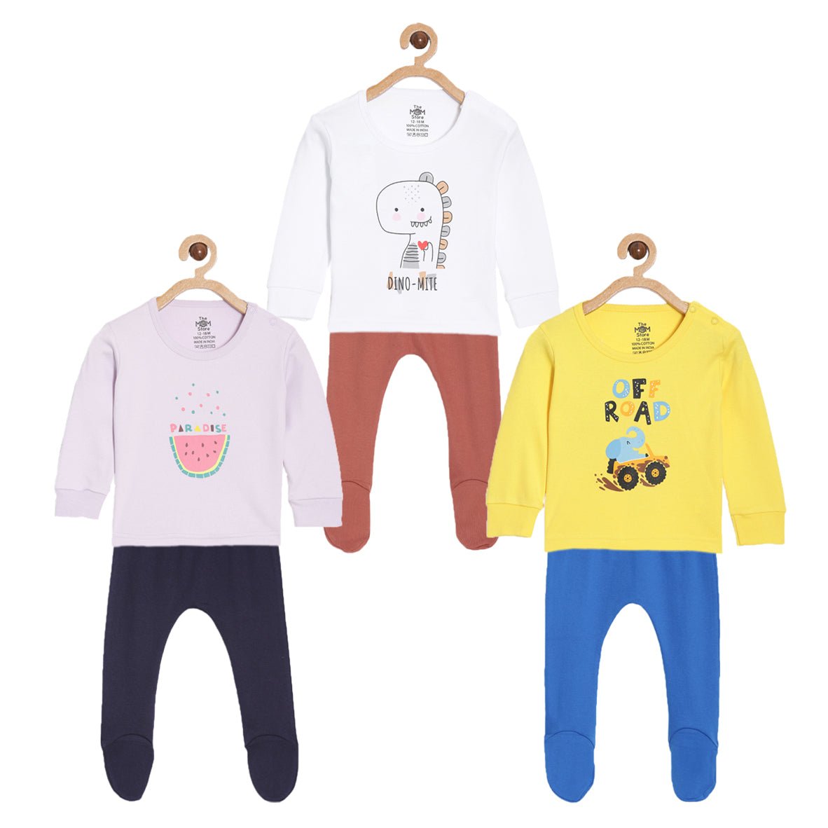  Dino-Mite Paradise & Off Road Infant Set Combo 3-Pack