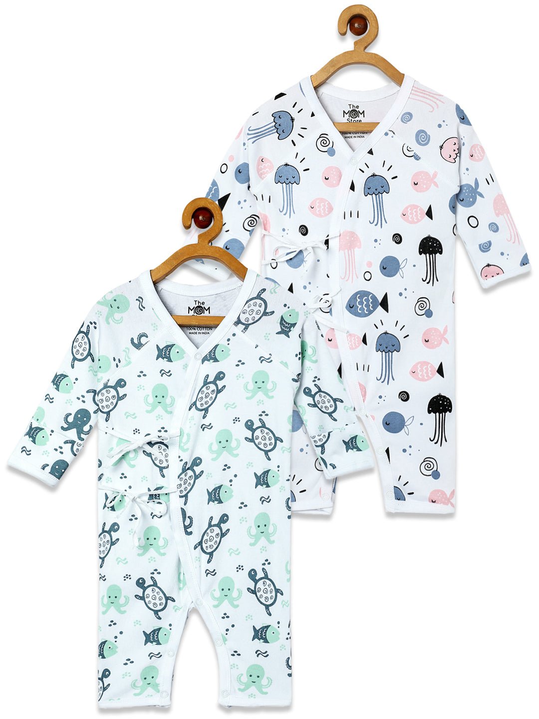  Wild Wonders Infant Jabla Style Romper Combo 2-Pack