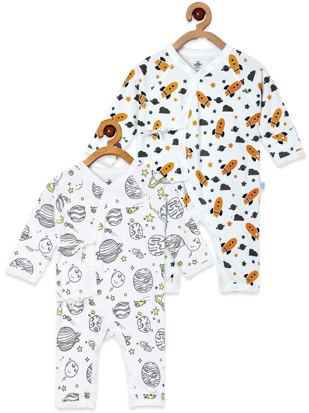  Print Party Infant Jabla Style Romper Combo 2-Pack