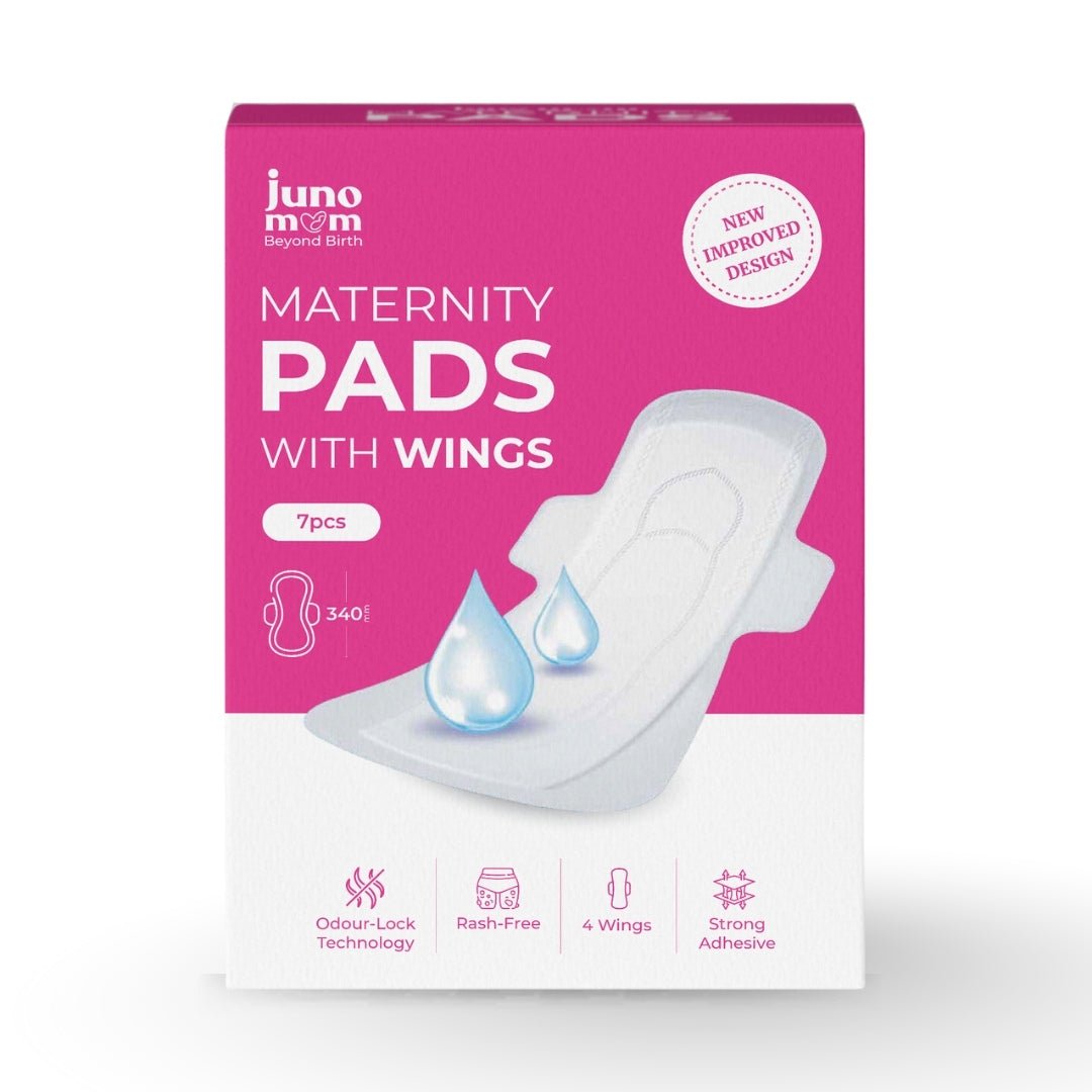 Juno Mom Maternity Pads Extra Wide & Long Postpartum Pads XL