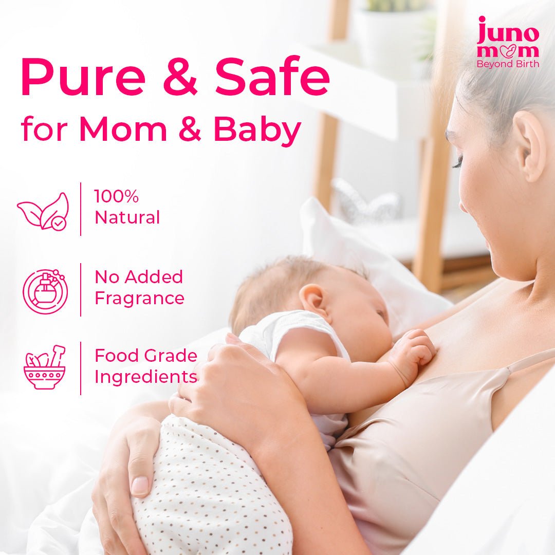 Juno Mom Natural Nipple Butter Moisturizing Cream 5.12x5.12x5.12in 2.65lb