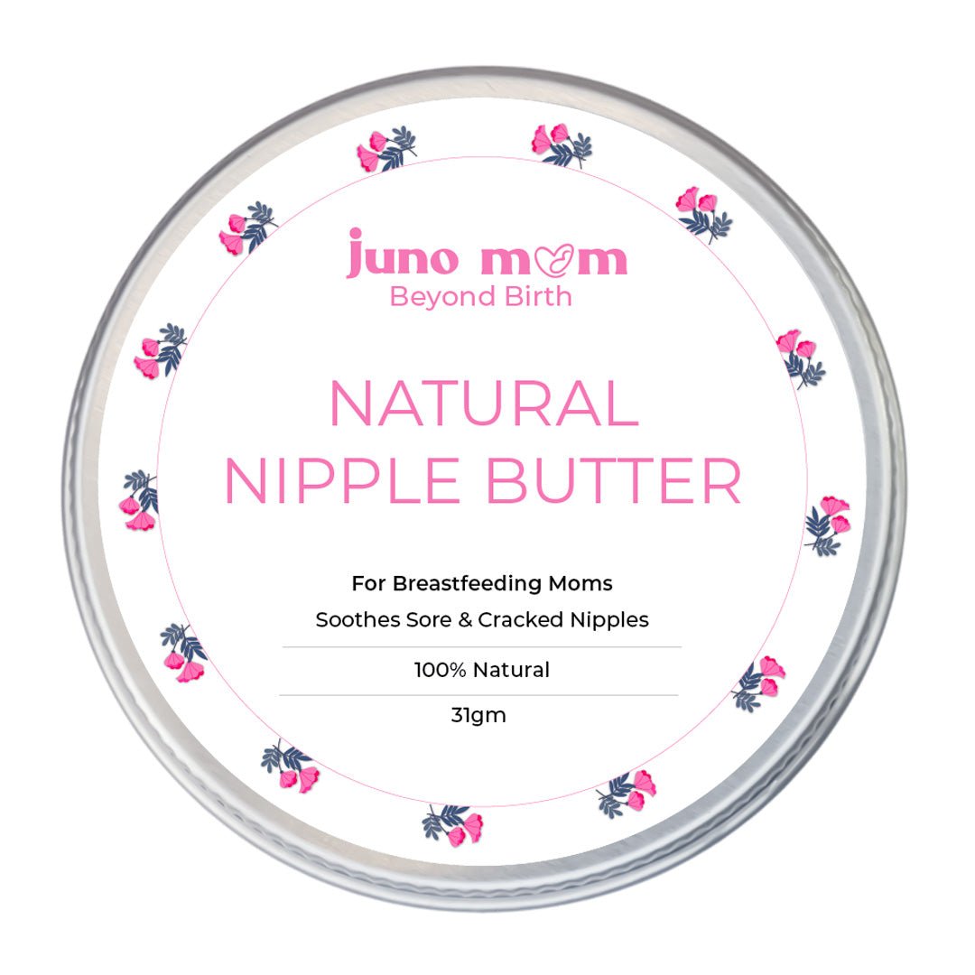Juno Mom Natural Nipple Butter Moisturizing Cream 5.12x5.12x5.12in 2.65lb
