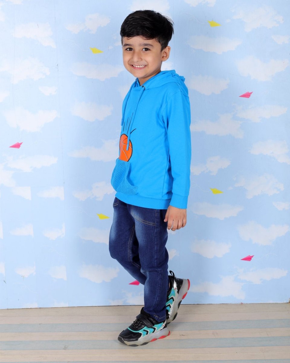 Just Dunk It Hooded Sweatshirt For Boys