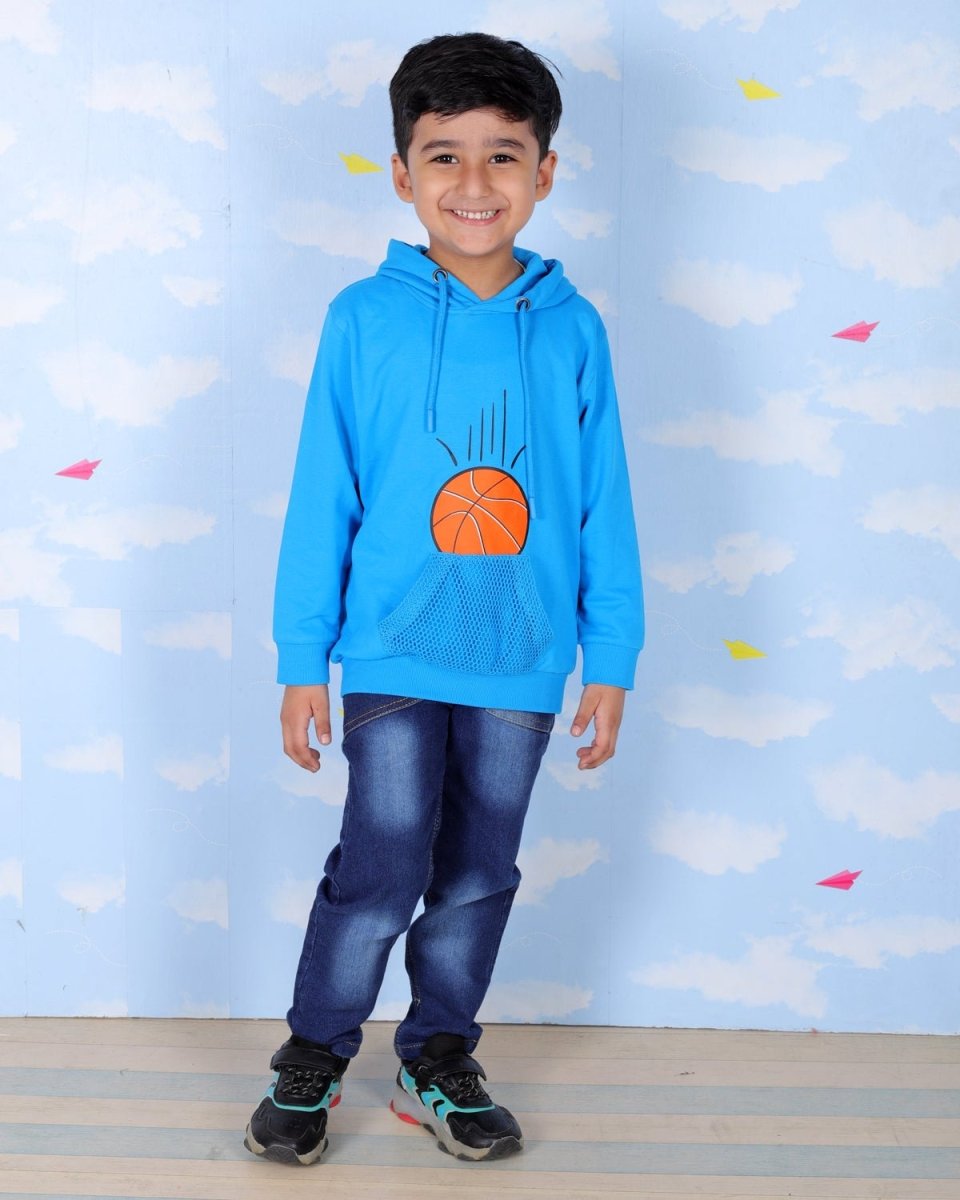 Just Dunk It Hooded Sweatshirt For Boys