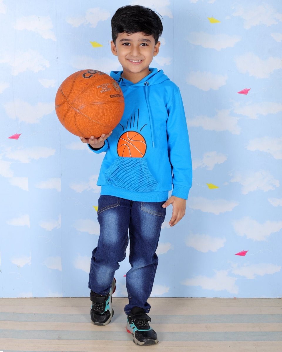 Just Dunk It Hooded Sweatshirt For Boys