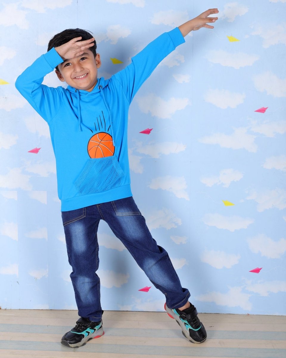 Just Dunk It Hooded Sweatshirt For Boys