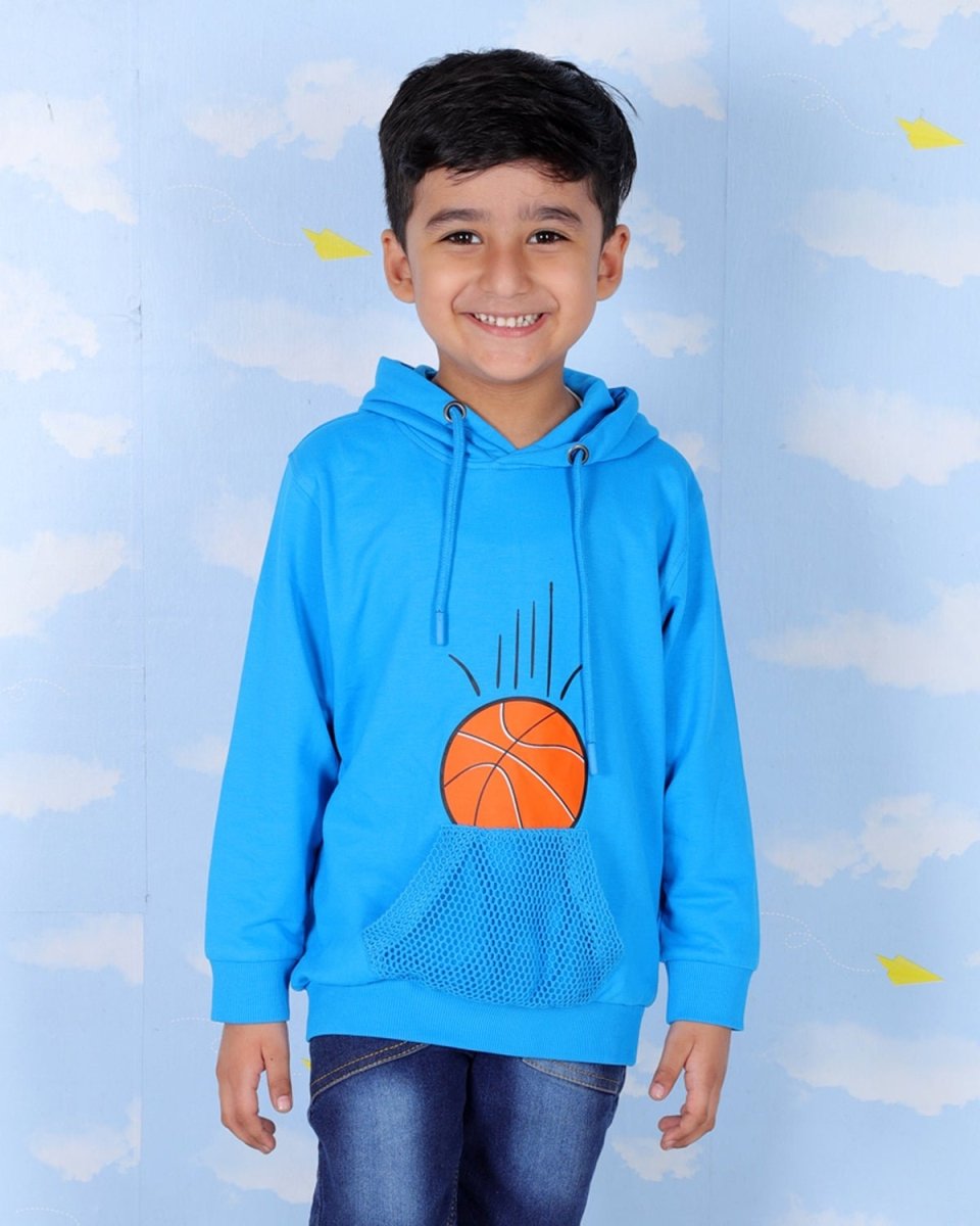 Just Dunk It Hooded Sweatshirt For Boys