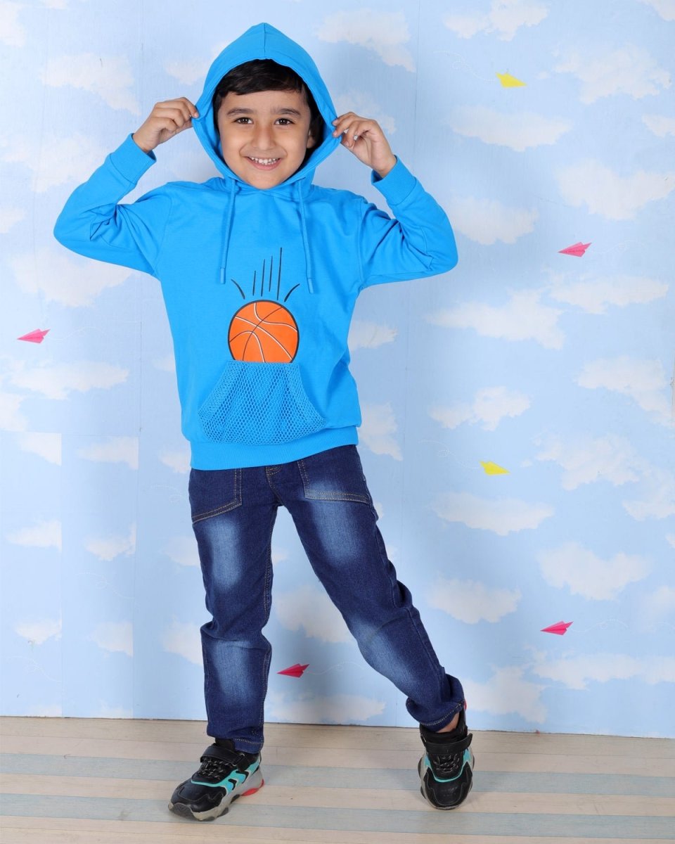Just Dunk It Hooded Sweatshirt For Boys