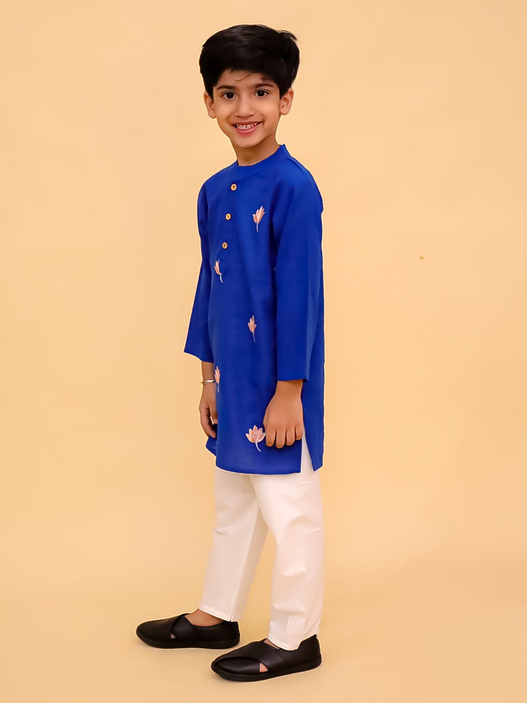 Kamal Vatika Embroidered Boys Kurta Pajama Set