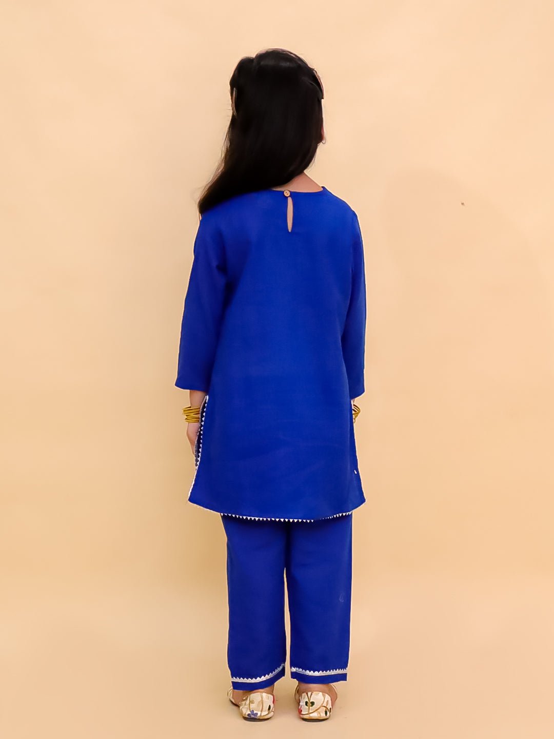 Kamal Vatika Embroidered Kurta Set Girls Anarkali Sharara Set For Babies