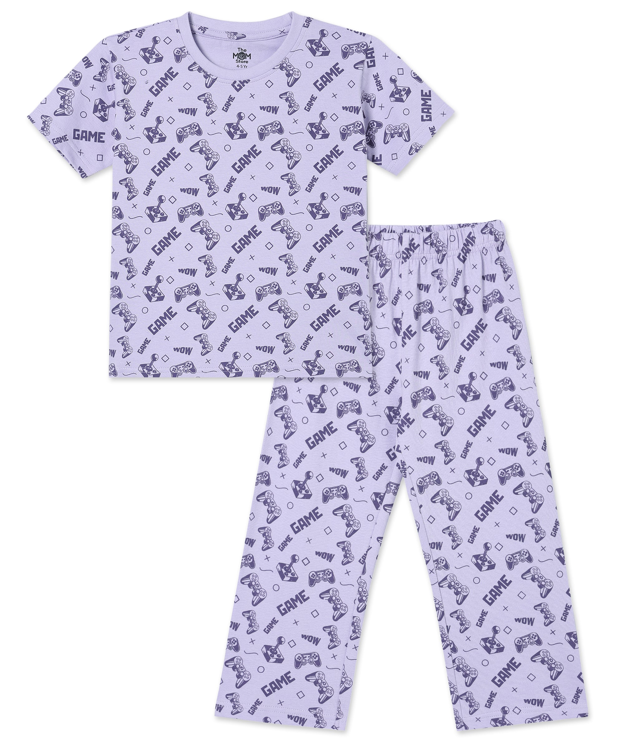  Happy Gator Game Snooze Cotton Pajama Set