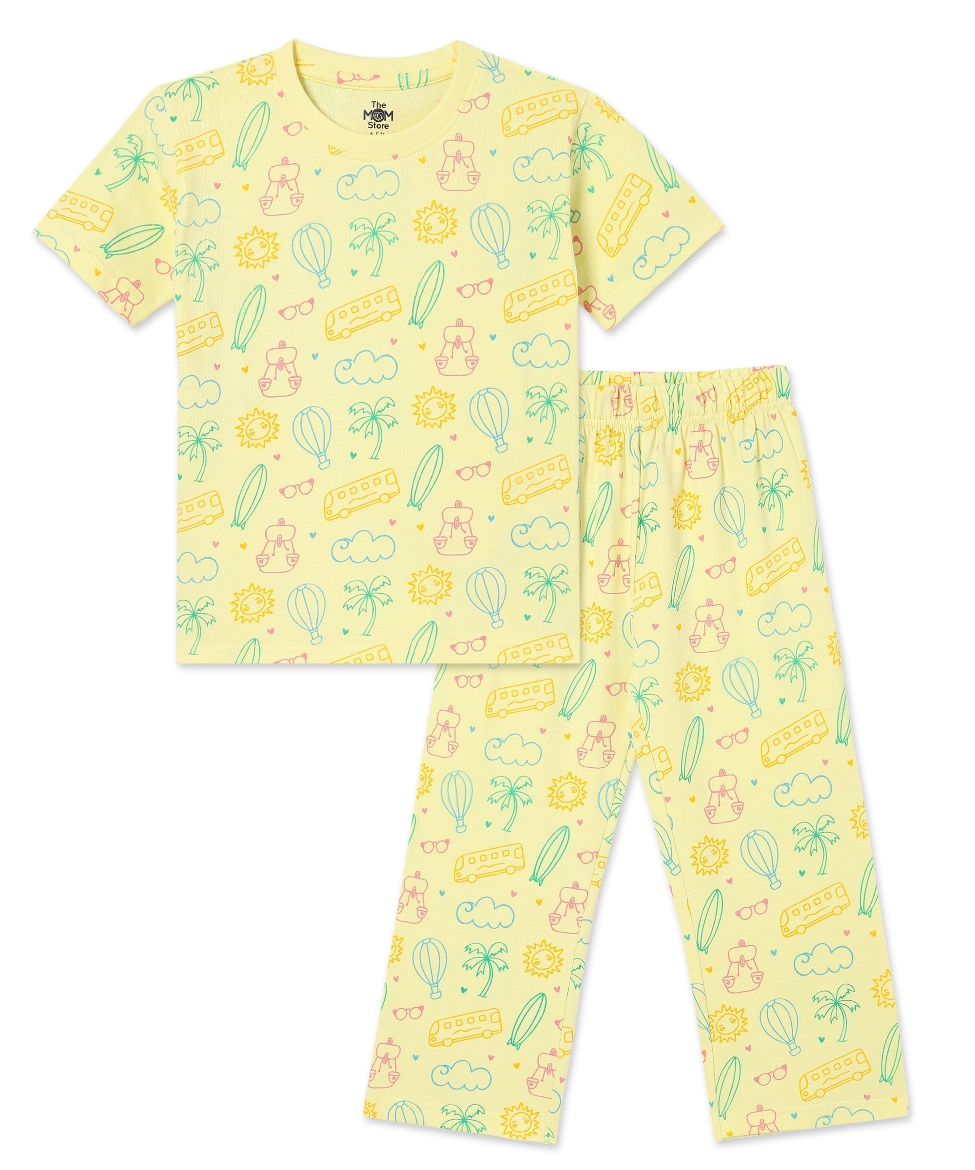  Multi Route To Rest Wander Wonder Pajama Set Combo