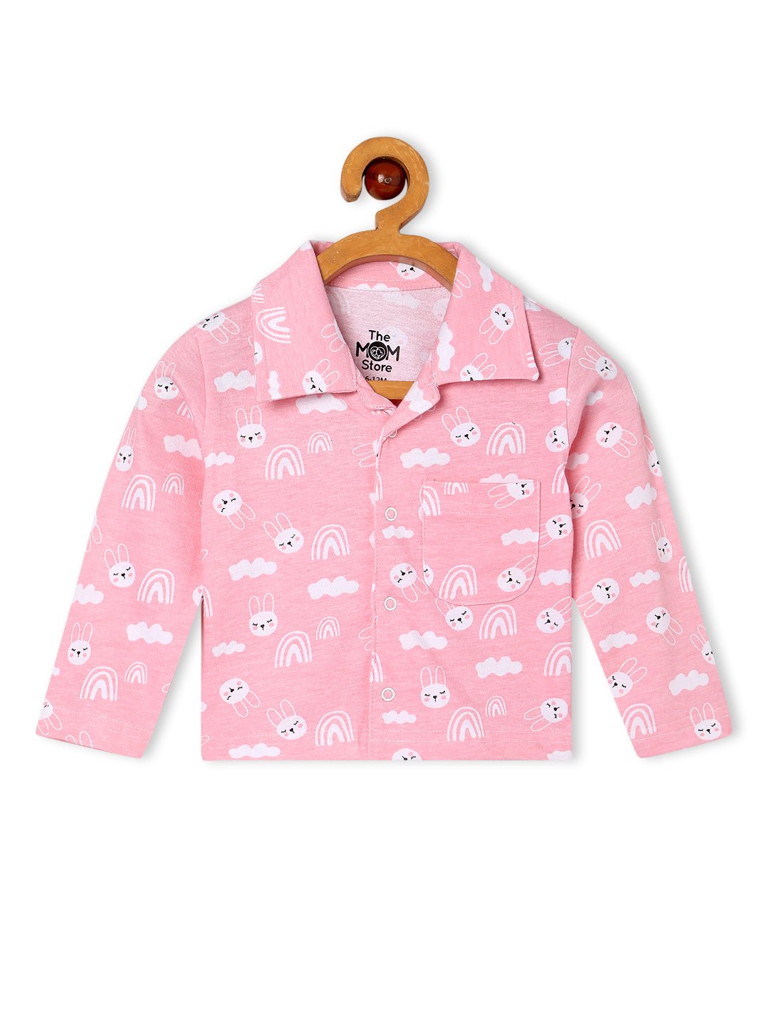  Cutey Bunny and Spring Wings Kids Pajama Set