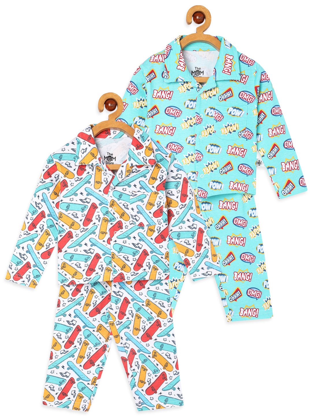  Ready To Skate Mighty Fighter Kids Pajama Set