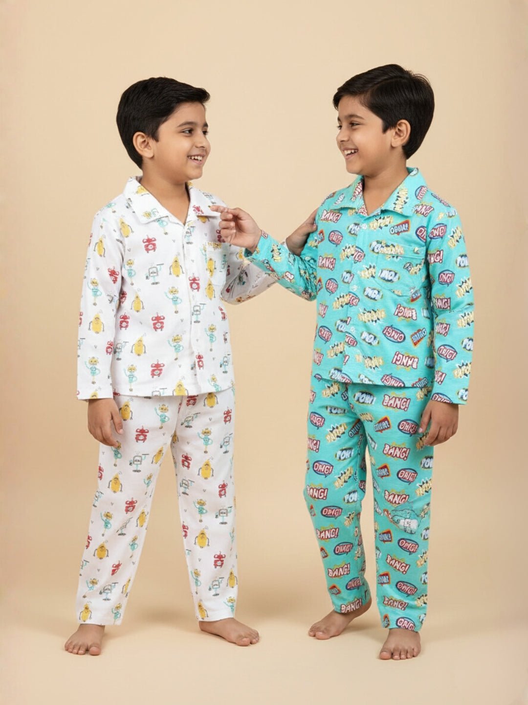  Robo Club Mighty Fighter Kids Pajama Set Combo