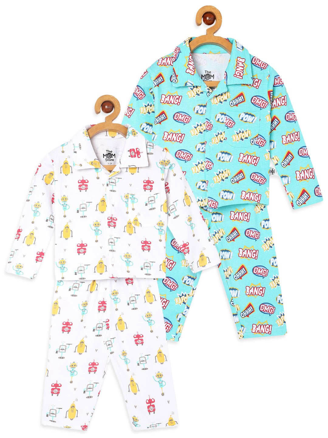  Robo Club Mighty Fighter Kids Pajama Set Combo
