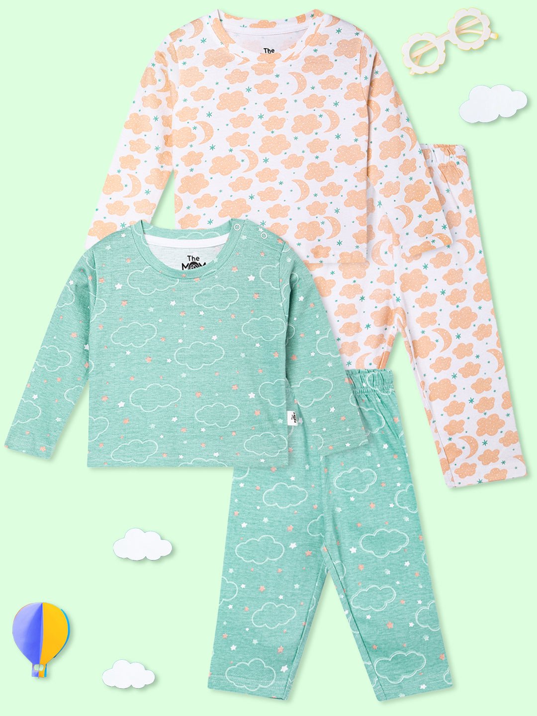  Sweet Dreams On Cloud Mine Pajama Set