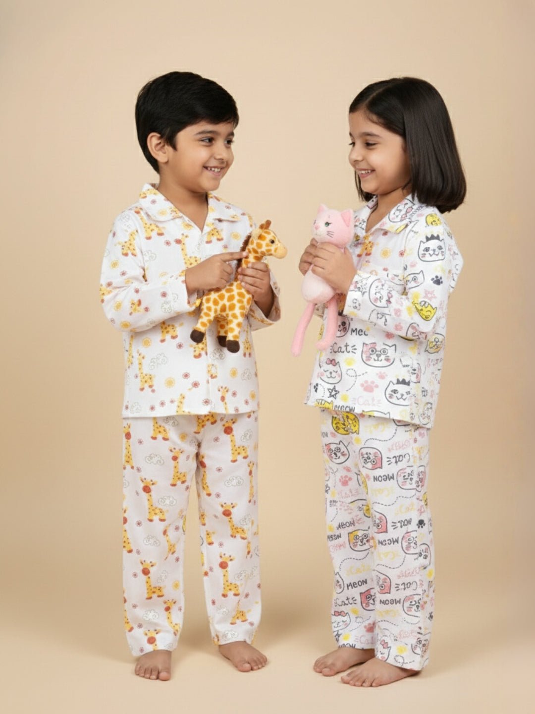  Giraffe and Meow Infant Set