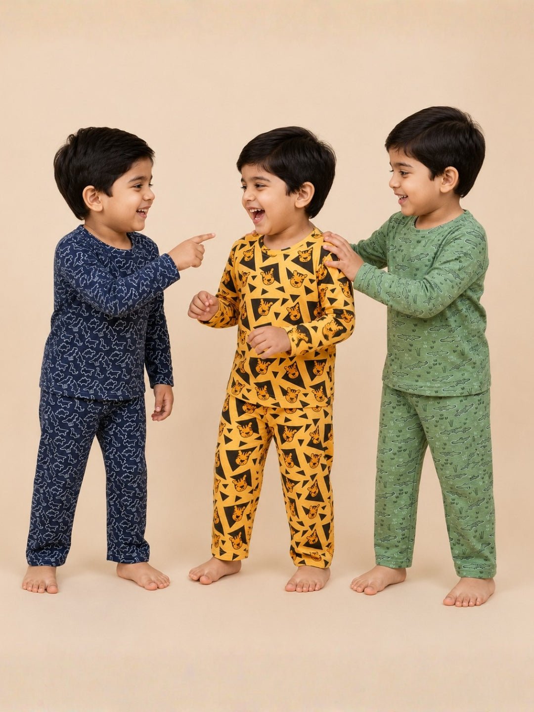  Tiger Tales Alligator Dinos Rule Kids Pajama Set Combo