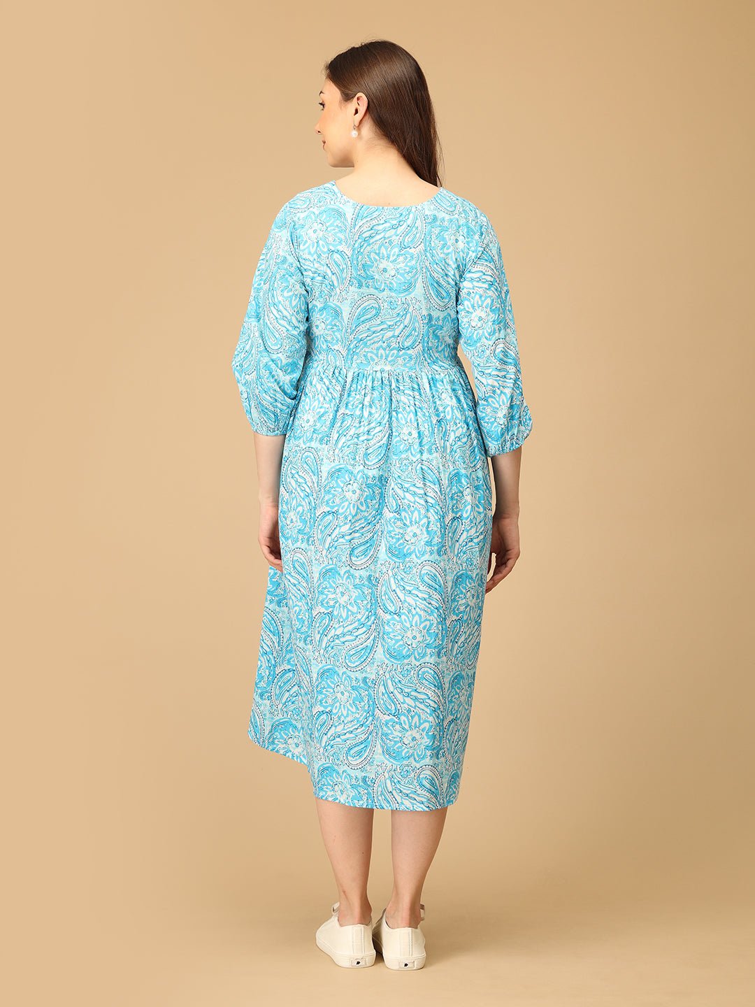  Lagoon Tales Maternity and Nursing Dress Multi