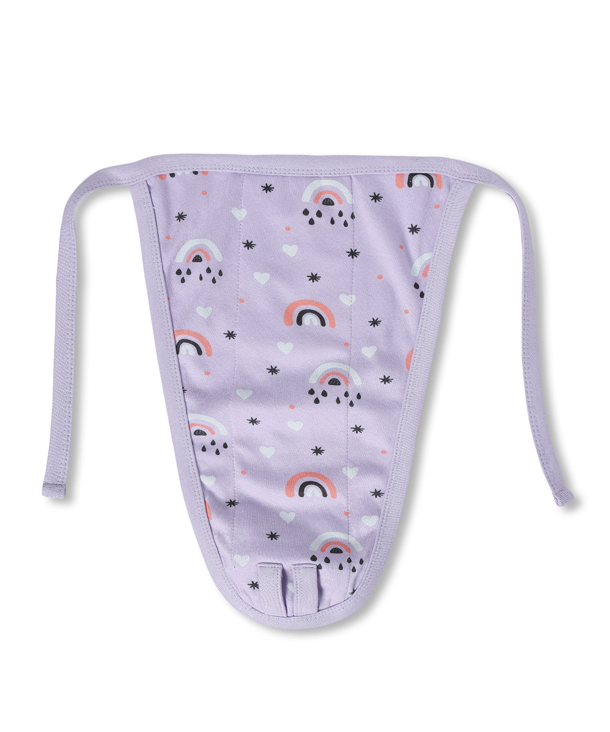 Lavender Twinkle 100% Cotton Reusable Nappy For Babies