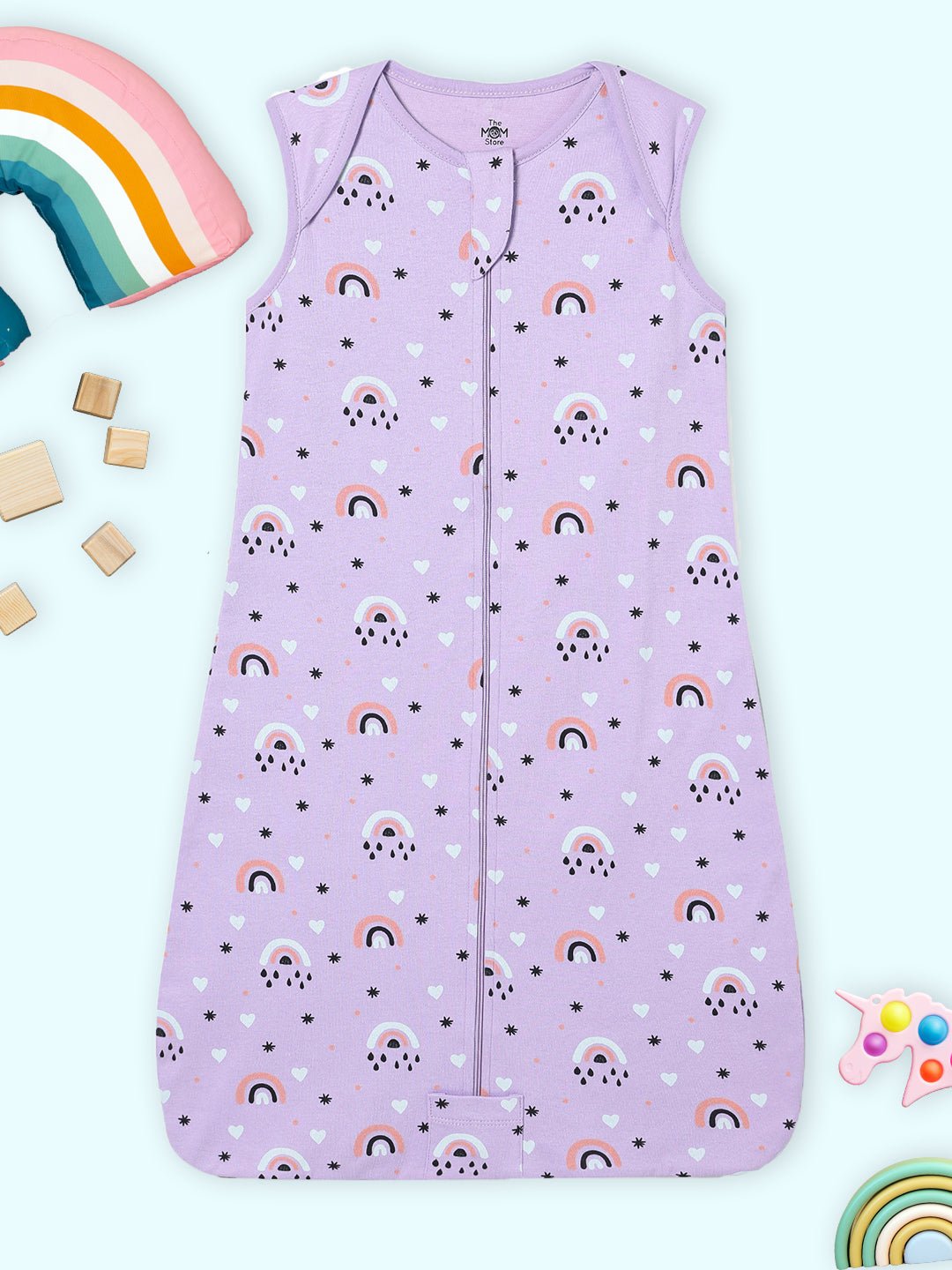 Lavender Twinkle 1 PC Kids Cotton Baby Sleeping Bag