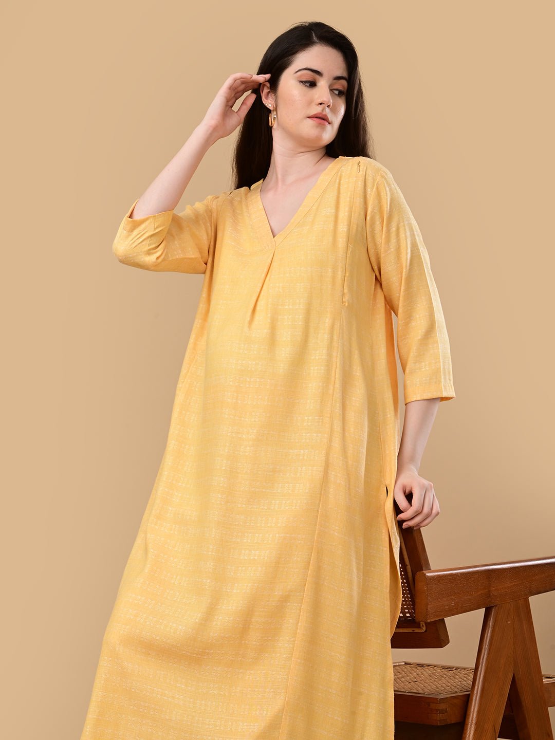  Lemon-Aid Maternity and Nursing Co Ord Set Yellow