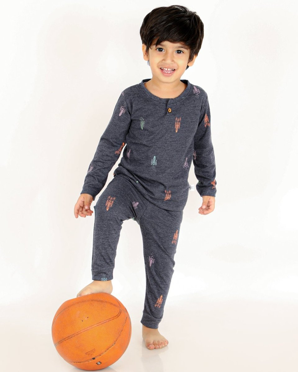 Lift Off To Space Boys Jogger Set