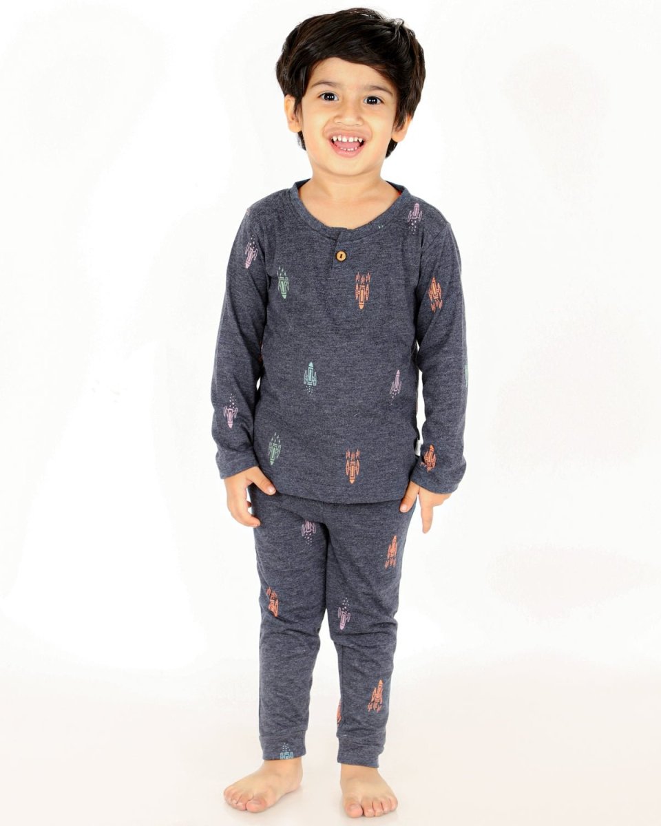 Lift Off To Space Boys Jogger Set