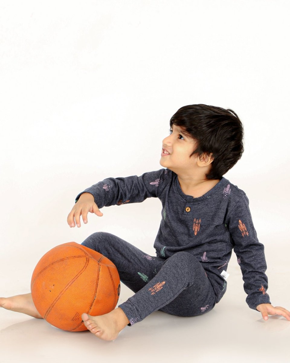 Lift Off To Space Boys Jogger Set