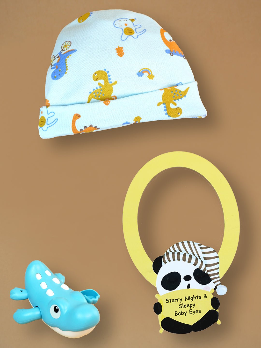 Blue Monkey 13 PCS Newborn Baby Boy Gift Box With Pouch And Toy