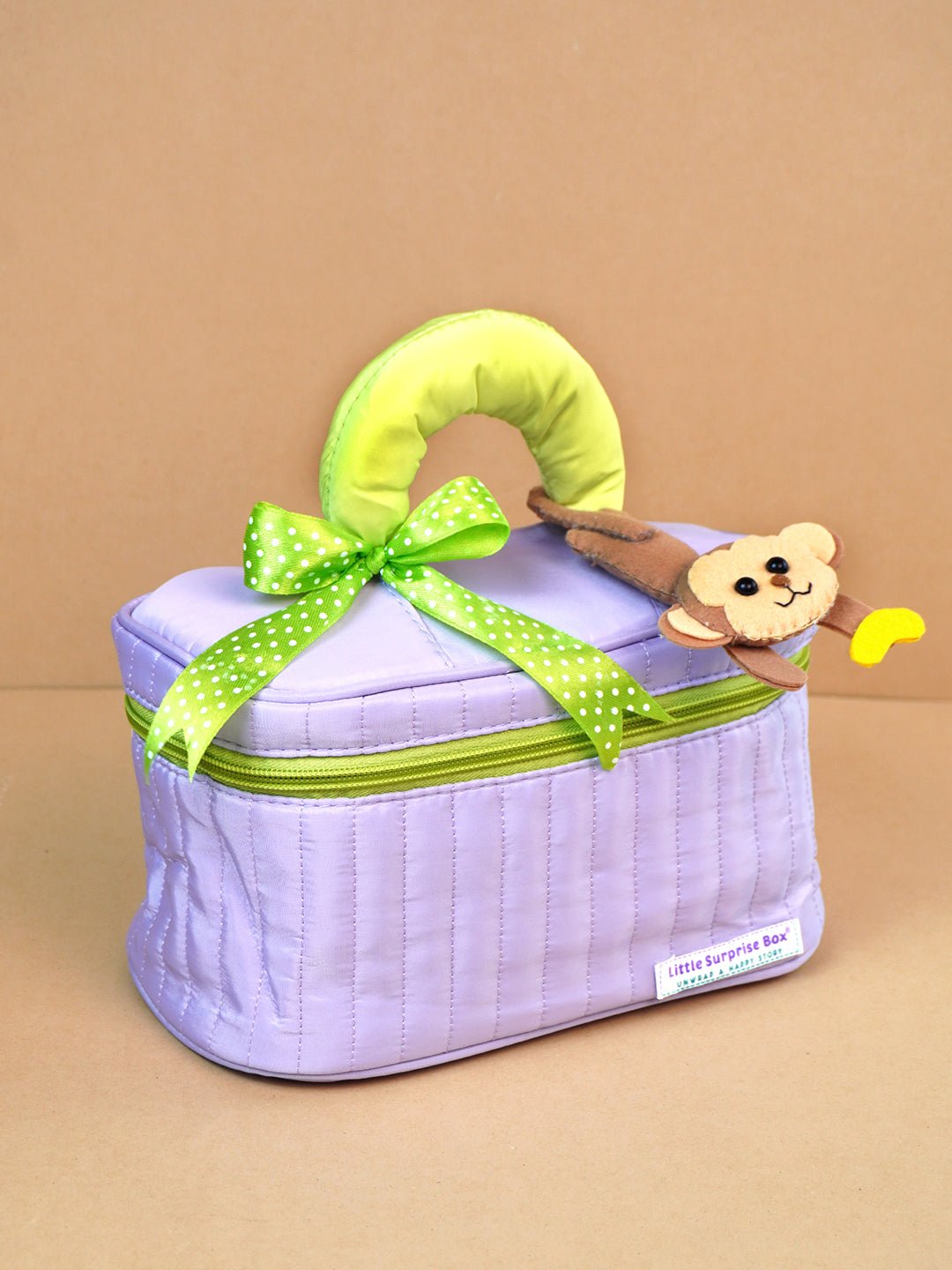 Blue Monkey 13 PCS Newborn Baby Boy Gift Box With Pouch And Toy