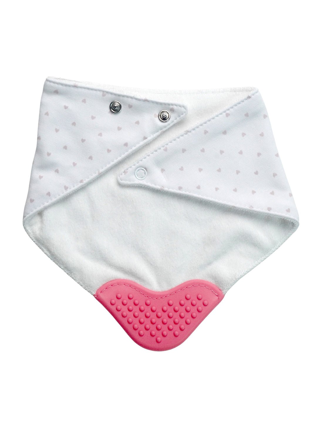 Multicolor Little Surprise Box 2 Pc Silicone Teether Flap Bibs For Babies