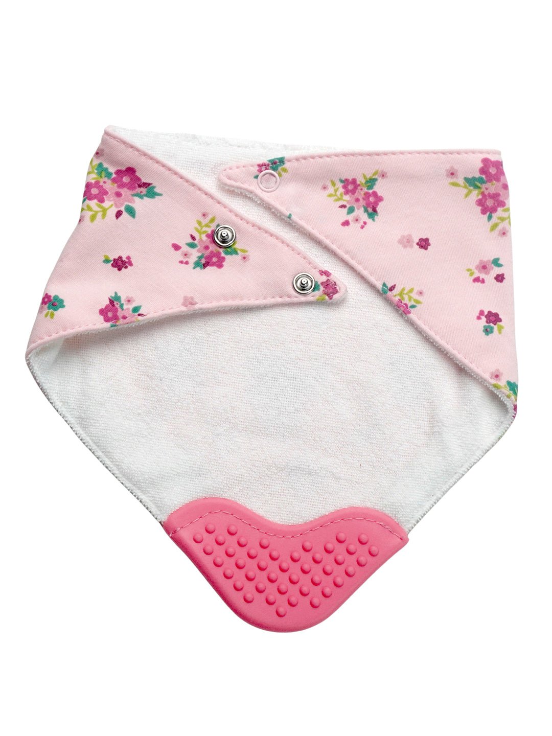 Multicolor Little Surprise Box 2 Pc Silicone Teether Flap Bibs For Babies