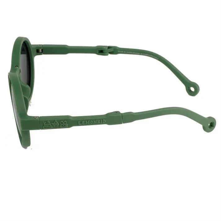 Little Surprise Box 3Fold Round Frame Anti Ultraviolet Toddler Sunglasses With Hardcase