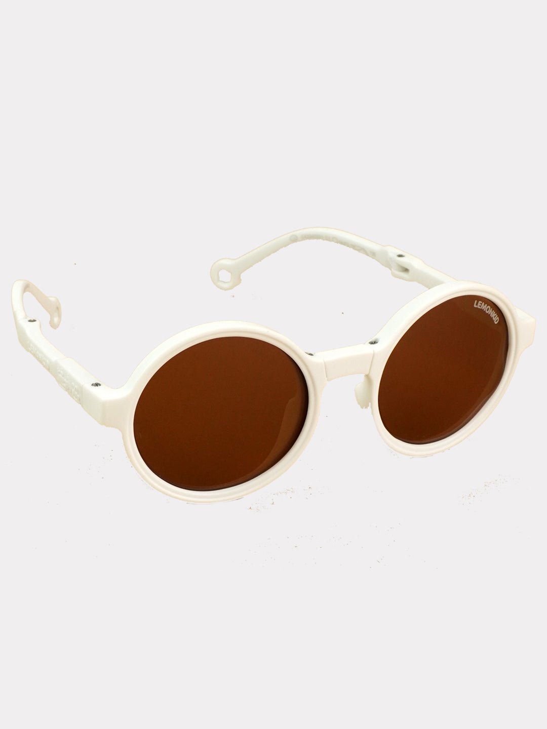 Little Surprise Box 3Fold Round Frame Anti Ultraviolet Toddler Sunglasses With Hardcase