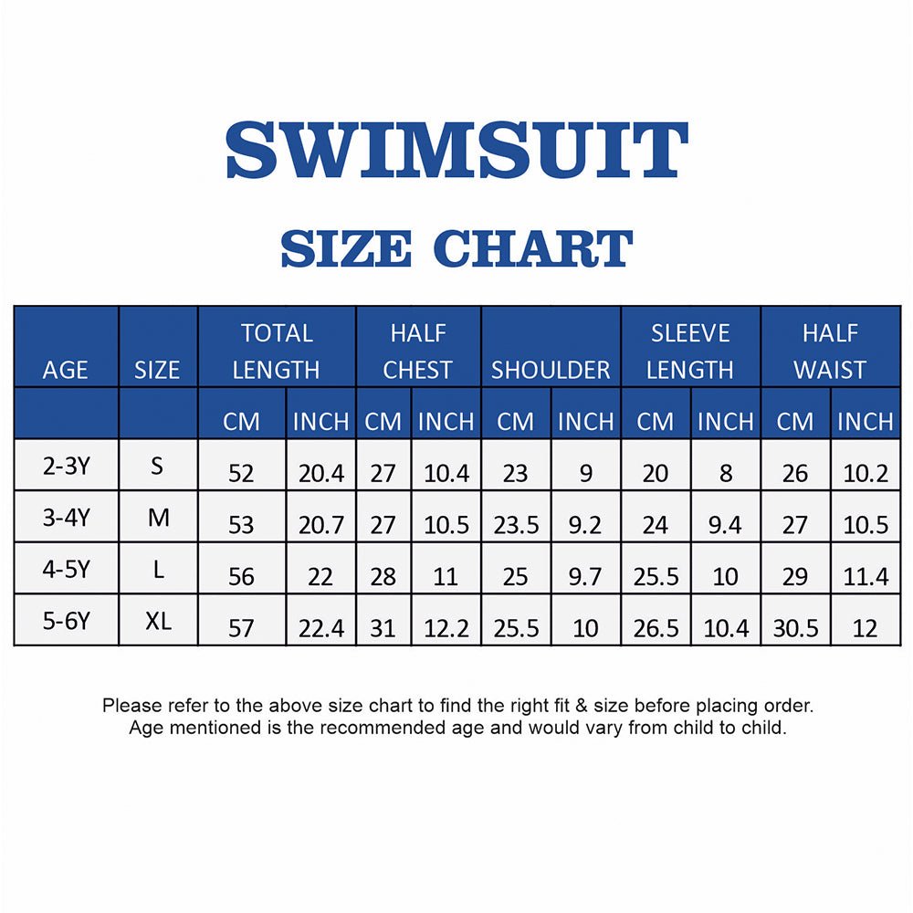 Blue Dolphin Printed Kids Full Length Swimwear With Free Swim Bag